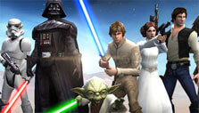 Heroes and Villains in Jedi in Star Wars: Galaxy of Heroes