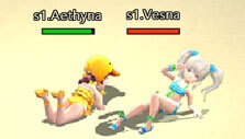 Legend of Junior: Chillaxing at the beach event