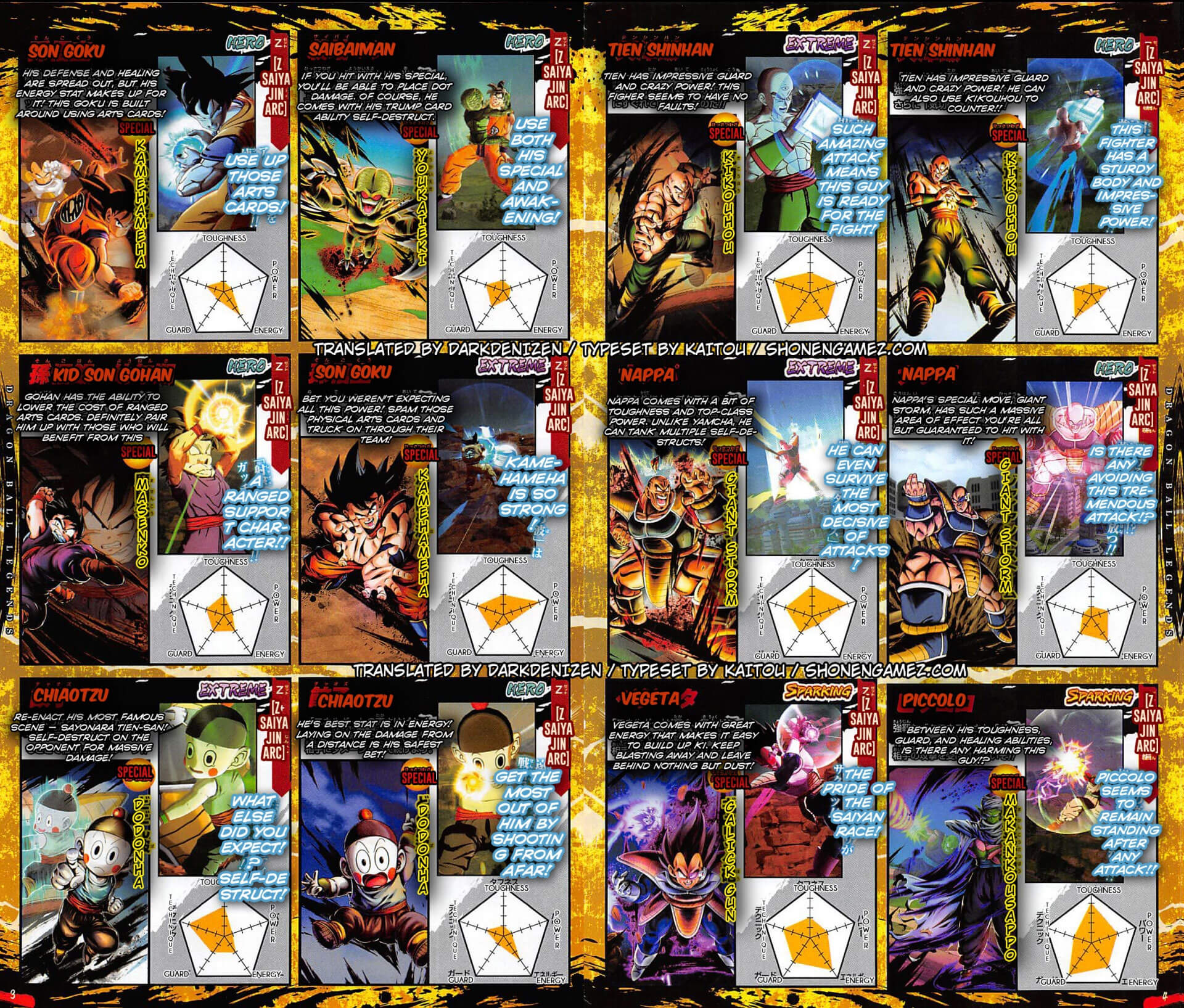 dragon ball pokemon cards