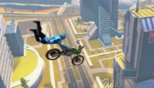 Racing around an urban city in Trials Fusion Racing around an urban city in Trials Fusion