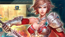 Female Warrior in Clash of Heaven