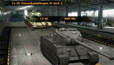 Customize your tank in War of Tanks