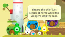 Develop your village in Raindrop Pop Develop your village in Raindrop Pop