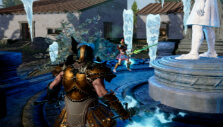 Poseidon's temple in Zeus Battlegrounds Poseidon's temple in Zeus Battlegrounds