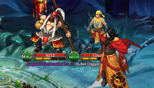 Boss fight in Realm of Warriors