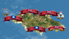World map in Admirals: Caribbean Empires World map in Admirals: Caribbean Empires