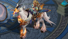 Queen of Dragons: Cool horse mount Queen of Dragons: Cool horse mount