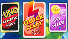 Different game modes in UNO