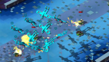 Retreating drones in 8-Bit Hordes Retreating drones in 8-Bit Hordes