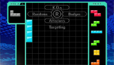 Performing a Tetris drop in Tetris 99 Performing a Tetris drop in Tetris 99