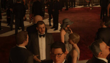 Walking amidst the crowd in Hitman Walking amidst the crowd in Hitman
