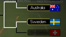 Tournament bracket in Super Arcade Football