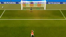 Penalty kick in Super Arcade Football