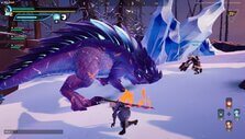 Fighting a Pangar in Dauntless