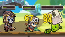Adventuring to gather ingredients in Cooking Quest Adventuring to gather ingredients in Cooking Quest