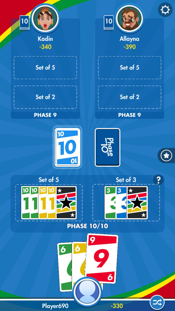 Phase 10 - Jogo Gratuito Online