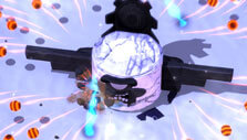 Challenging bullet-hell gameplay in Profane Challenging bullet-hell gameplay in Profane