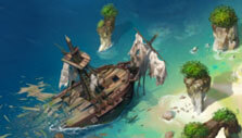 Ultimate Pirates: Ship wreckage