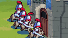 Wargroove: Assaulting enemy's barracks Wargroove: Assaulting enemy's barracks