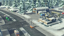 Snow area Cities: Skylines