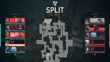 Split map in Valorant