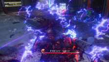 Unleashing a powerful attack in Frenzy Retribution