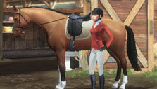 At the stable in Equestriad World Tour