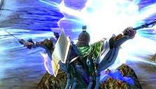 Swordsman Sweeping Away Enemies