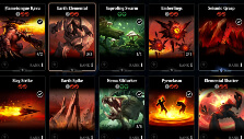 Arranging a deck in Magic Legends Arranging a deck in Magic Legends