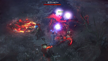 Fighting the undead in Magic: Legends