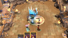 Ice attack in Dark Genesis