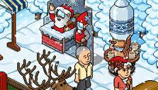 Christmas Room in Habbo Hotel