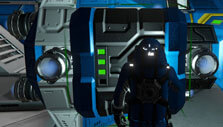 Repairing a spaceship in Space Engineers