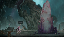 Waypoint pillar in GRIME Waypoint pillar in GRIME