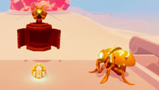 Glyph: Unlocking a new temple section Glyph: Unlocking a new temple section