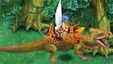 Crystal Saga: Lizard mount