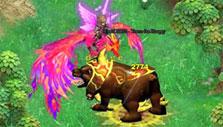 Combat in Crystal Saga
