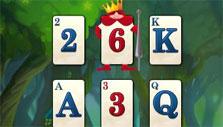 Crowned card in Solitaire in Wonderland Solitaire in Wonderland: Crowned card
