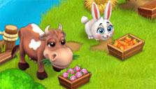 Cow and rabbit in Royal Story
