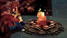 Bonfire Peaks: Starting a new level Bonfire Peaks: Starting a new level