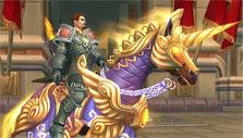 Golden unicorn in Allods Online Allods Online: Golden unicorn