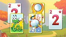 Explosive shot in Fairway Solitaire Blast Fairway Solitaire Blast: Explosive shot