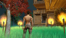 Surviving the night in Thrive Island
