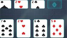 Solitaire Knockout: Foundation cards