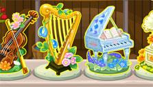 Floral statues in Flower Shop Flower Shop: Floral statues
