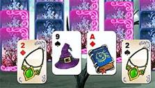 Magicked cards in Avalon Legends Solitaire