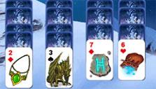 Icy peaks in Avalon Legends Solitaire