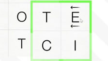 Special letter tile in Word Forward