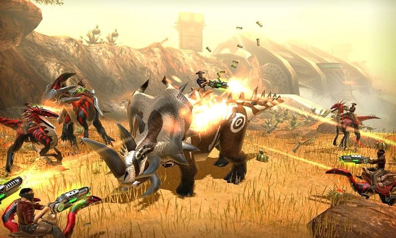 Dino Storm - The online game with cowboys, dinos & laser guns