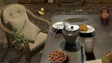 The kitchen in The Panic Room: House of Secrets The Panic Room: House of Secrets: the kitchen